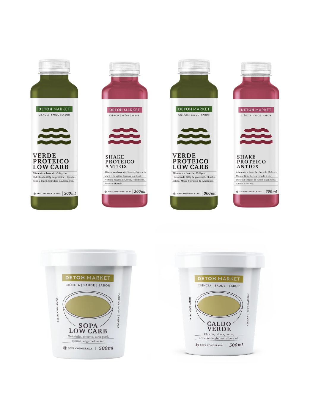 Detox LOW-CAL (congelado)
