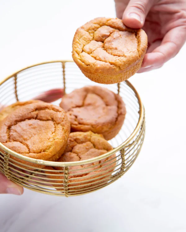 Muffin de Milho e Coco